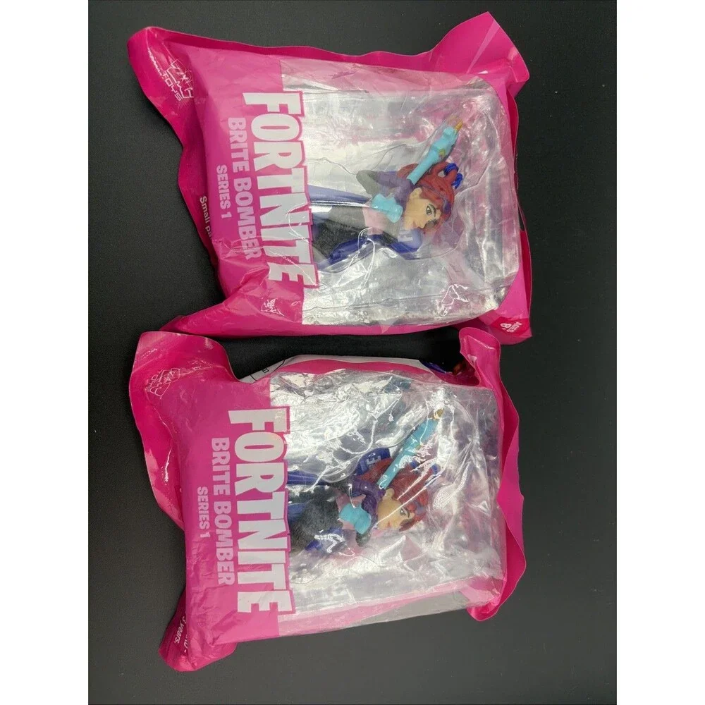 Fortnite Series 1 Collectible Figures/Backpack Clip Lot Of 8 New Sealed